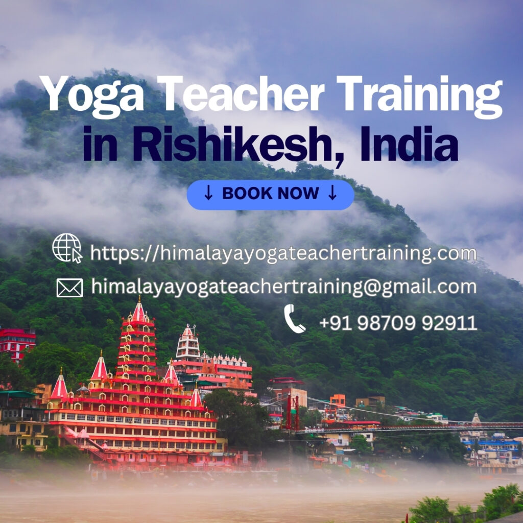 Yoga teacher training in Rishikesh